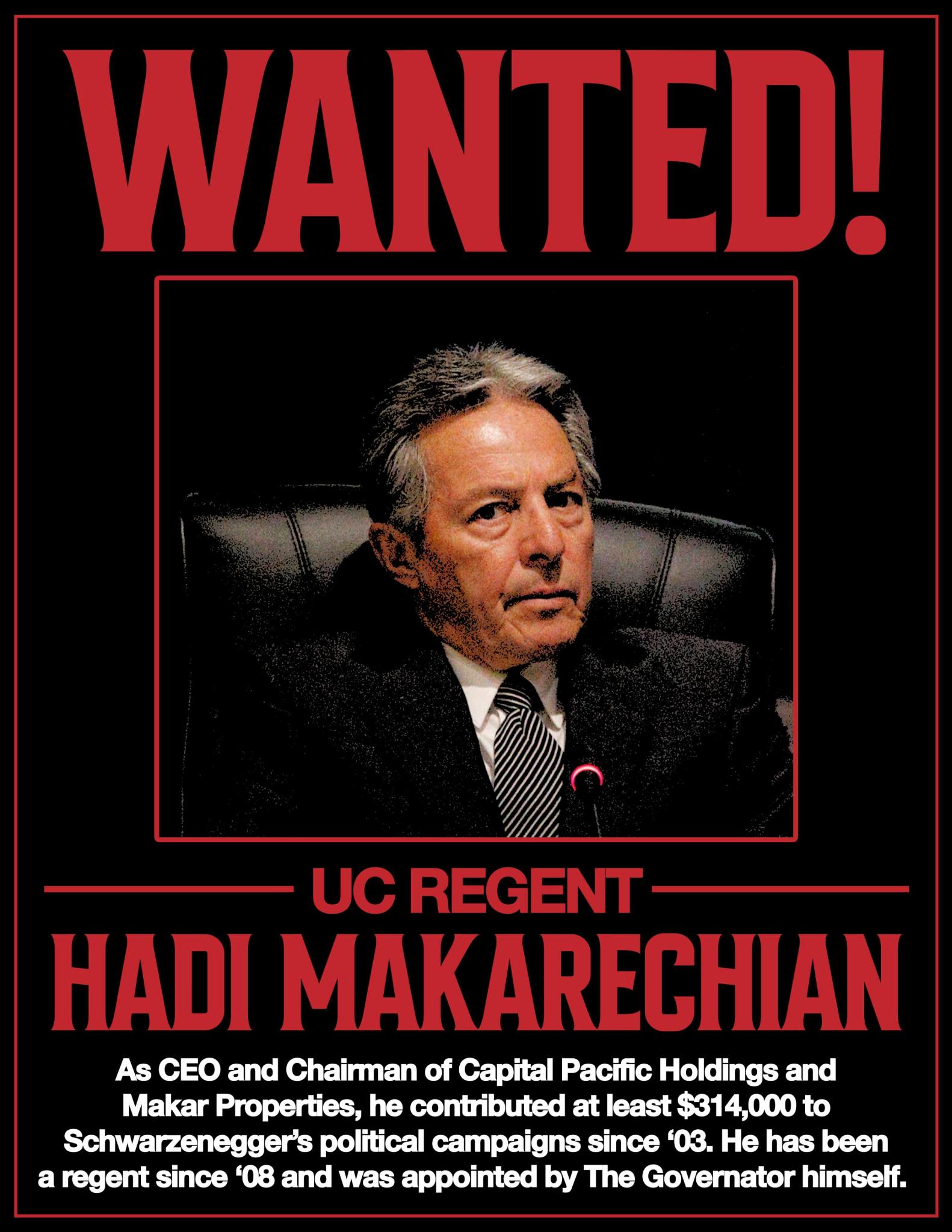 UC Regent Hadi Makarechian